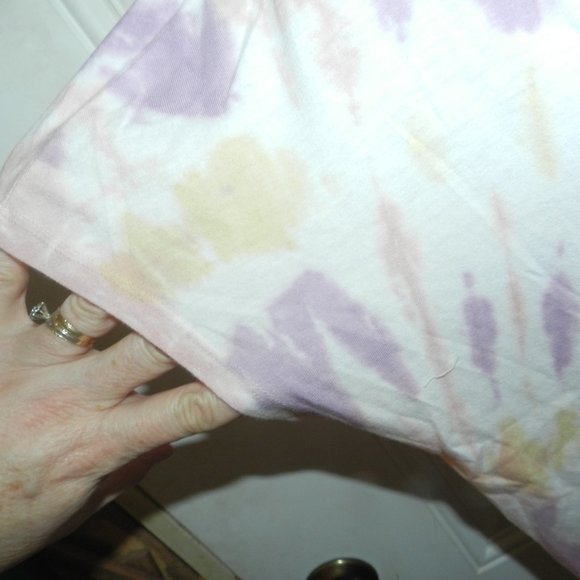 NWT C & C California Women's Short Sleeved Tie Dye T-Shirt Dress NEW - Picture 7 of 10